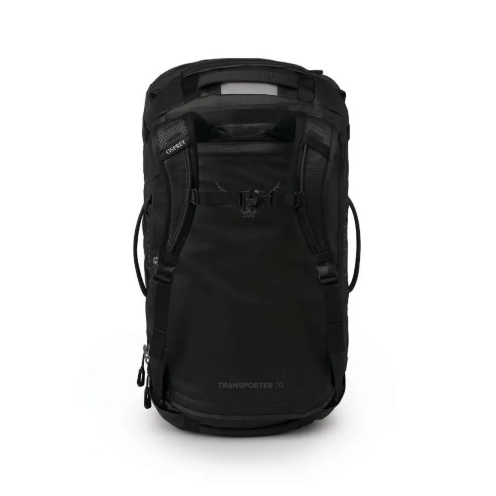 Osprey Transporter Squffel 70 liter reistas raven black