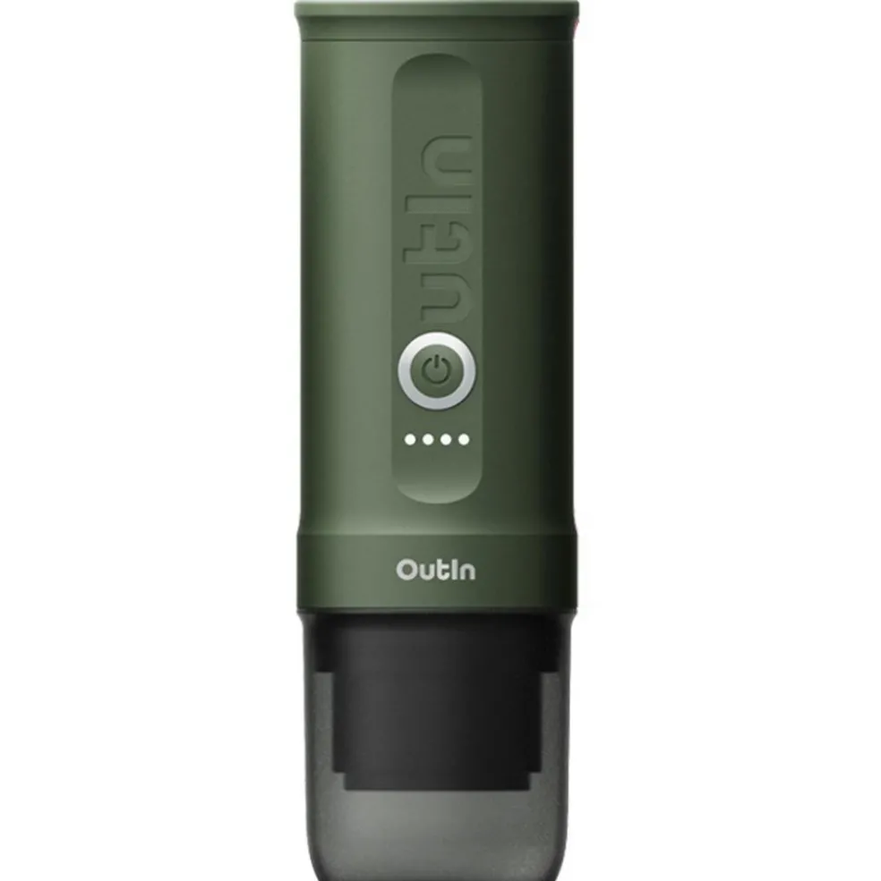 OutIn Nano draagbare espressomachine forest green