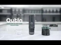 OutIn Nano draagbare espressomachine forest green