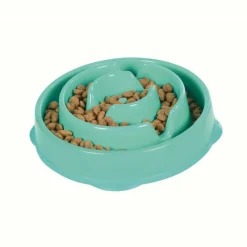 Outward Hound  Fun Feeder Slo Bowl Mini voerbak groen