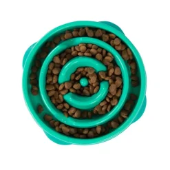 Outward Hound  Fun Feeder Slo Bowl Mini voerbak groen