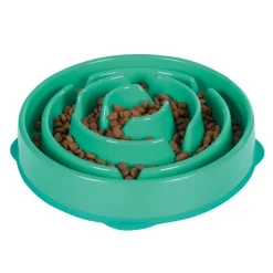 Outward Hound  Fun Feeder Slo Bowl voerbak groen
