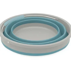 Outwell Collaps opvouwbare emmer met deksel 11 liter classic blue