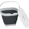Outwell Collaps opvouwbare emmer vierkant met deksel 9 liter navy night