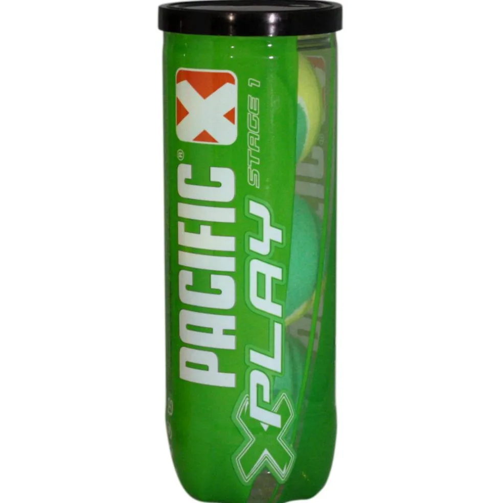 Pacific X Play Stage 1 tennisballen 3-pack groen geel