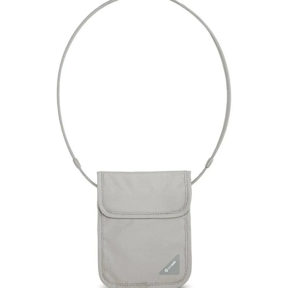 PacSafe Coversafe X75 neck wallet grey