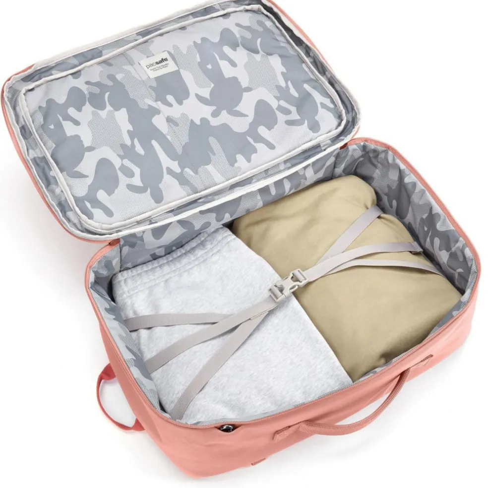 PacSafe GO Anti Theft Carry On rugzak 34 liter rose