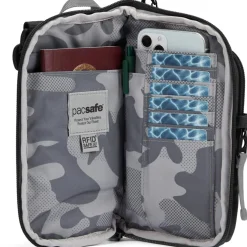 PacSafe GO Tech schoudertas jet black