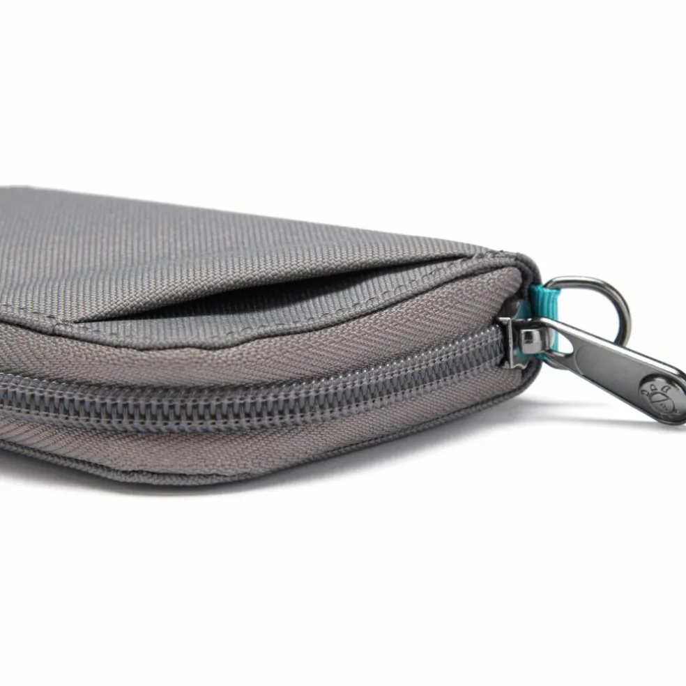 PacSafe RFIDsafe Card portemonnee stone