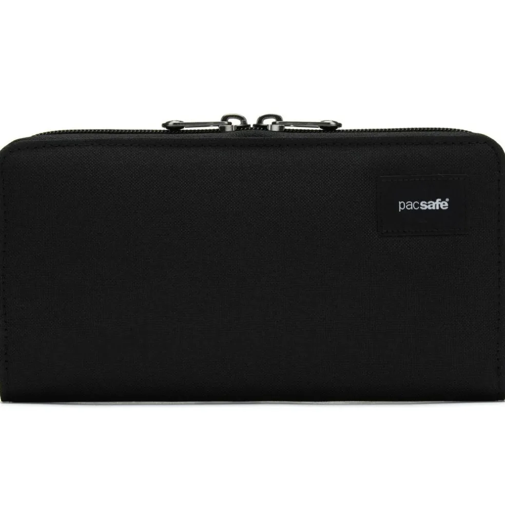 PacSafe RFIDsafe Continental portemonnee jet black