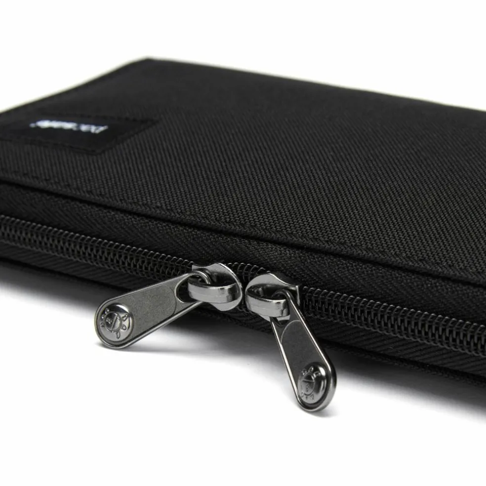 PacSafe RFIDsafe Continental portemonnee jet black