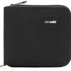 PacSafe RFIDsafe Zip Around portemonnee jet black
