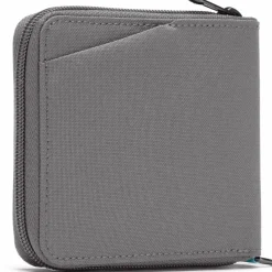 PacSafe RFIDsafe Zip Around portemonnee stone