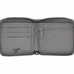 PacSafe RFIDsafe Zip Around portemonnee stone