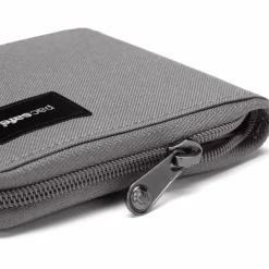 PacSafe RFIDsafe Zip Around portemonnee stone