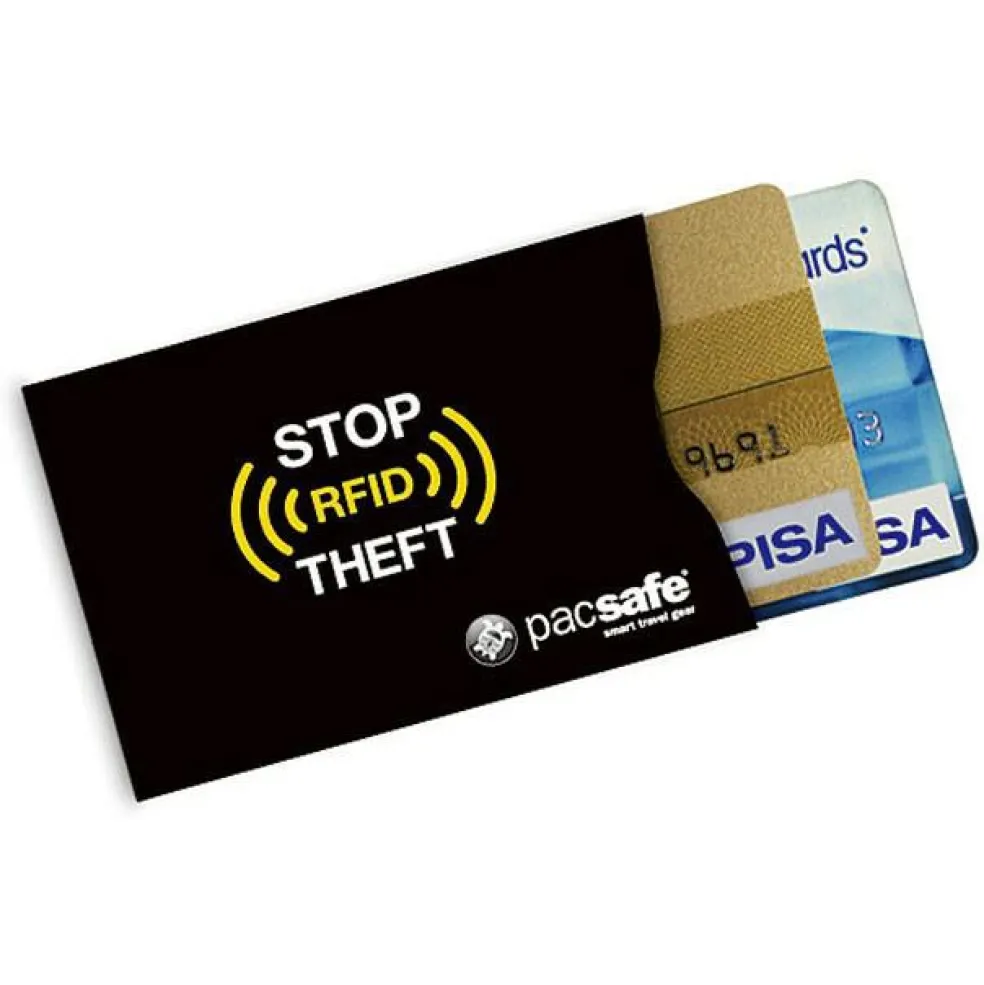 PacSafe RFIDsleeve 25 kaartbeschermer black