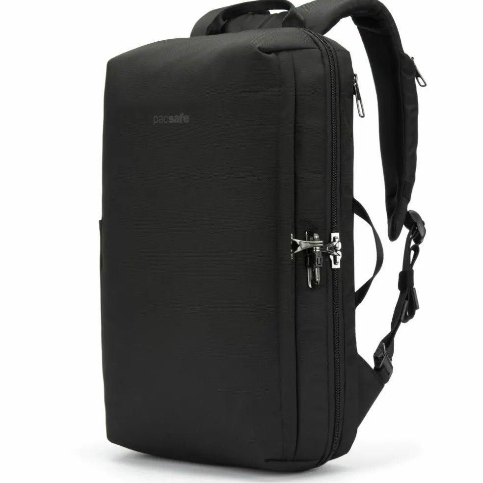 PacSafe V Commuter 16 inch laptop rugzak 18 liter black