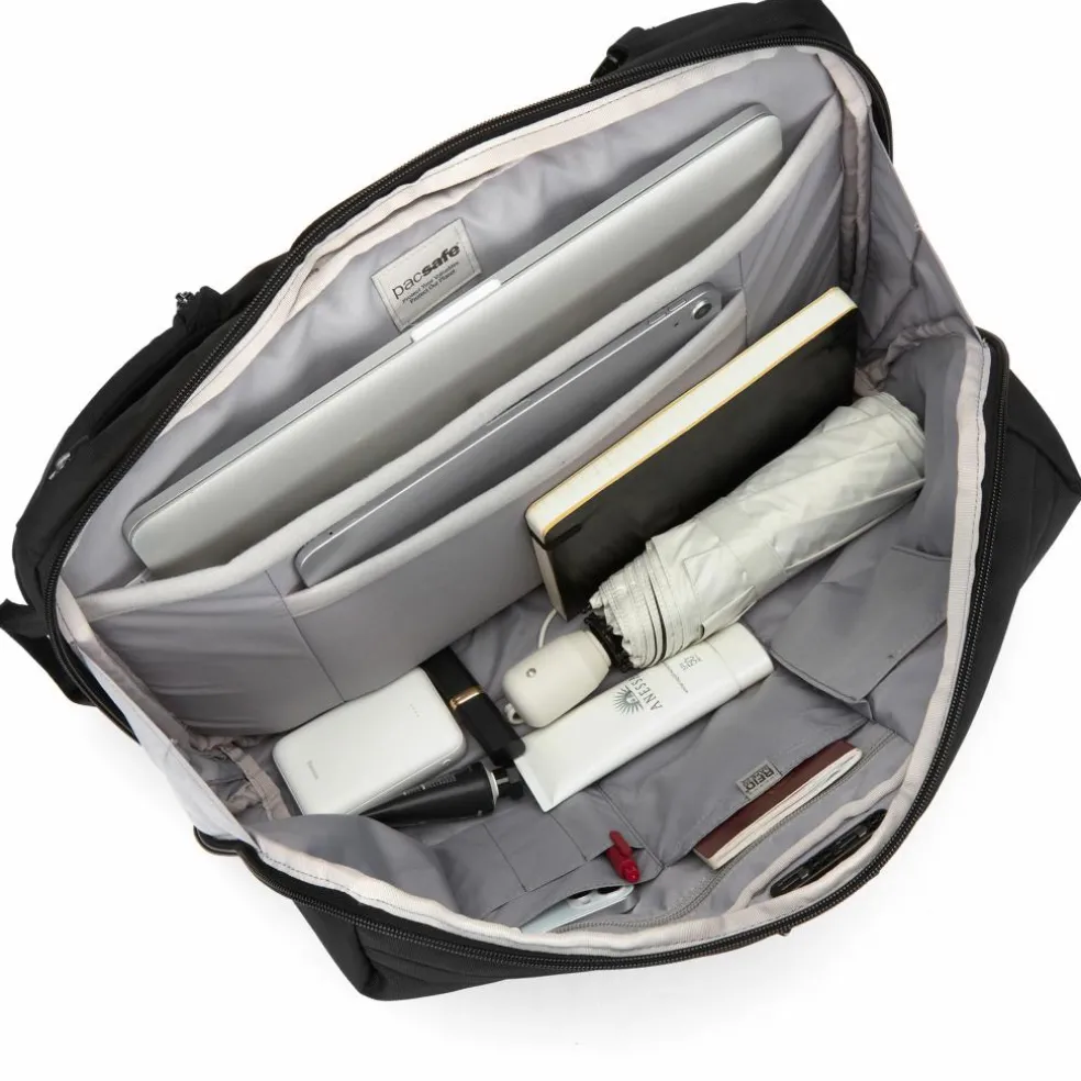 PacSafe V Commuter 16 inch laptop rugzak 18 liter black