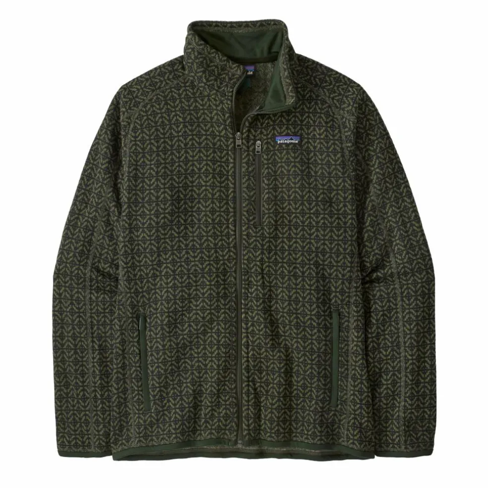 Patagonia Better Sweater fleece vest heren scales old growth green