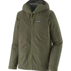 Patagonia Boulder Fork Rain outdoor jack heren basin green