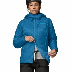Patagonia DAS light Hoody outdoor jack dames endless blue