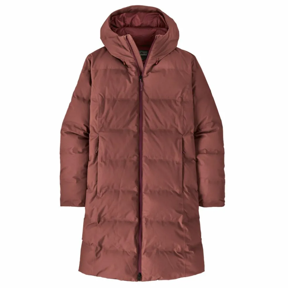 Patagonia Jackson Glacier parka outdoor jack dames sequoia red