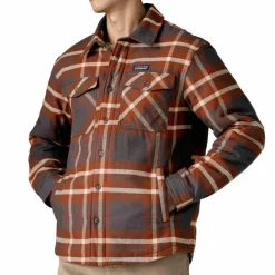 Patagonia Lightweight Insulated Fjord overhemd heren ashore ink black