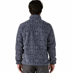 Patagonia Lightweight Synchilla Snap-T sweater heren flow sunken blue
