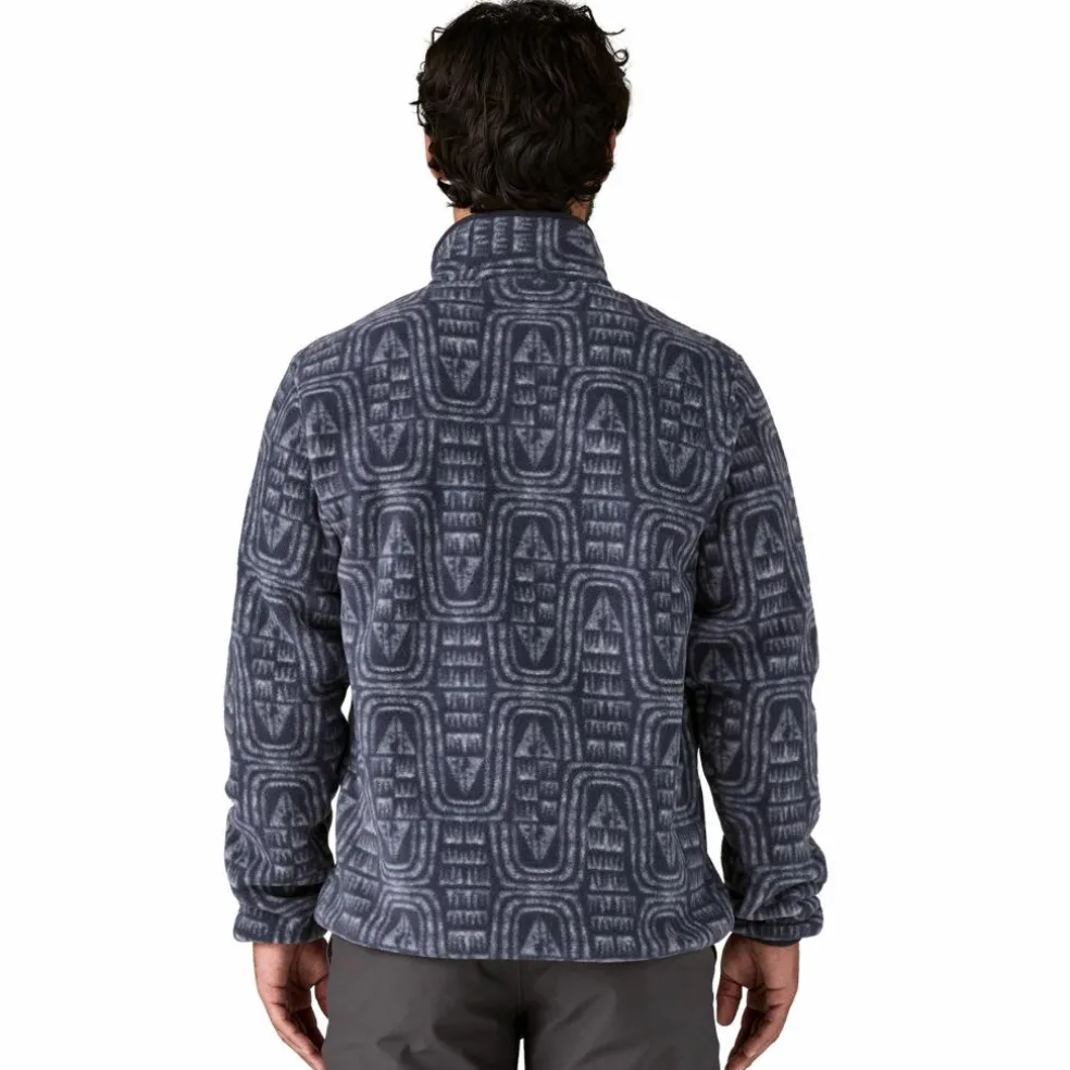 Patagonia Lightweight Synchilla Snap-T sweater heren flow sunken blue