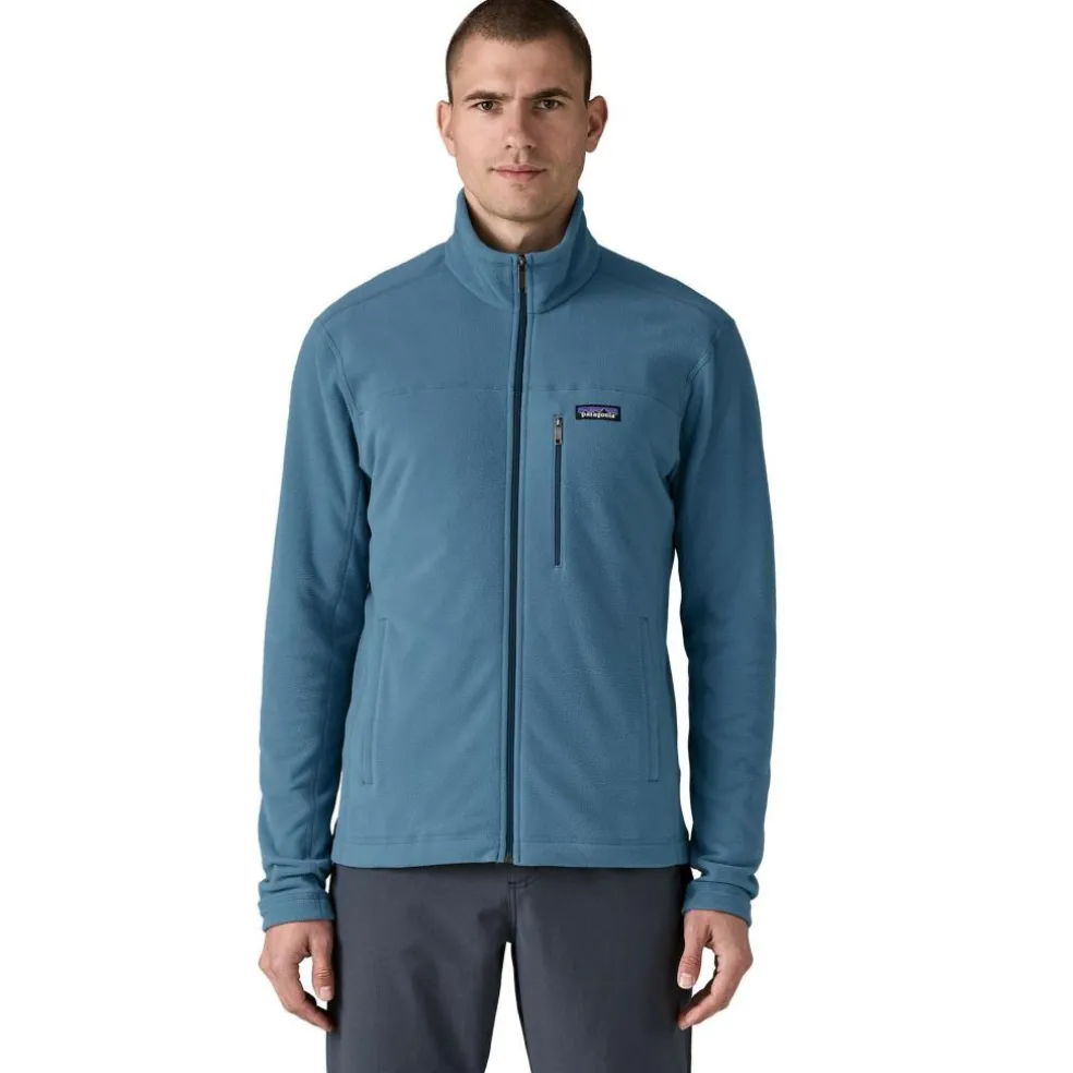 Patagonia Micro D fleece vest heren still blue