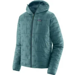 Patagonia Micro Puff Hoody outdoor jack heren wetland blue