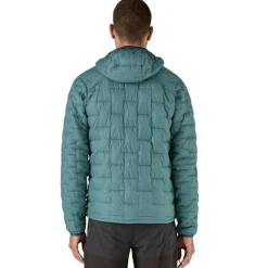 Patagonia Micro Puff Hoody outdoor jack heren wetland blue