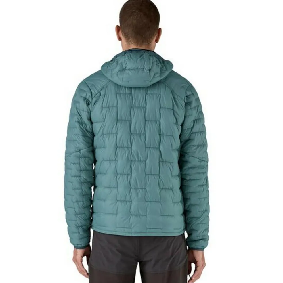Patagonia Micro Puff Hoody outdoor jack heren wetland blue