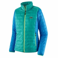 Patagonia Nano Puff outdoor jack dames subtidal blue