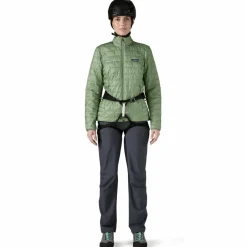 Patagonia Nano Puff outdoor jack dames ellwood green