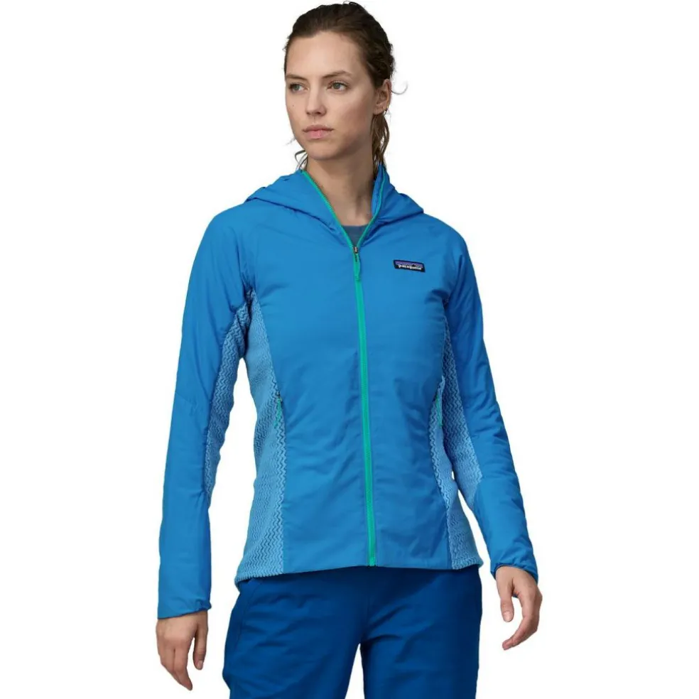 Patagonia Nano-Air Light Hybrid Hoody outdoor vest dames vessel blue