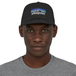 Patagonia P-6 Logo Trucker pet black