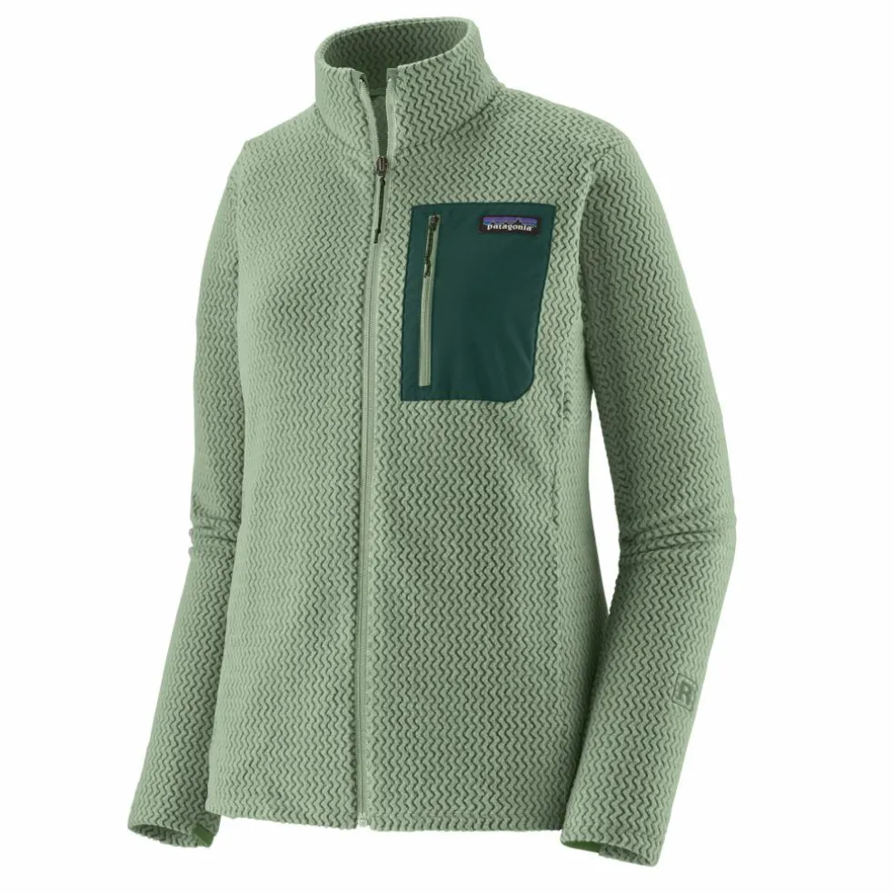Patagonia R1 Air fleece vest dames ellwood green