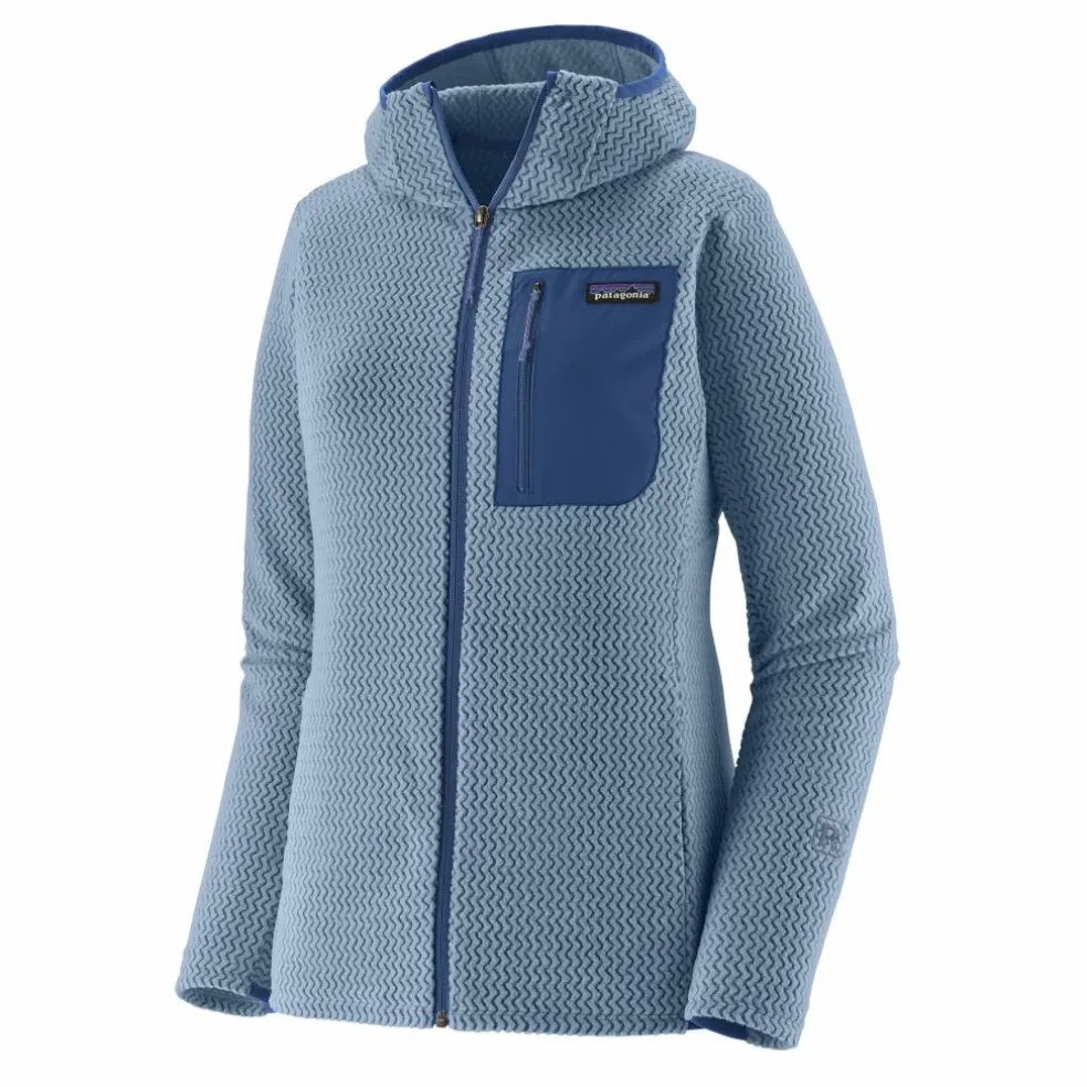 Patagonia R1 Air Hoody fleece vest dames barnacle blue