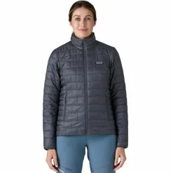 Patagonia R2 CrossStrata outdoor jack dames smolder blue