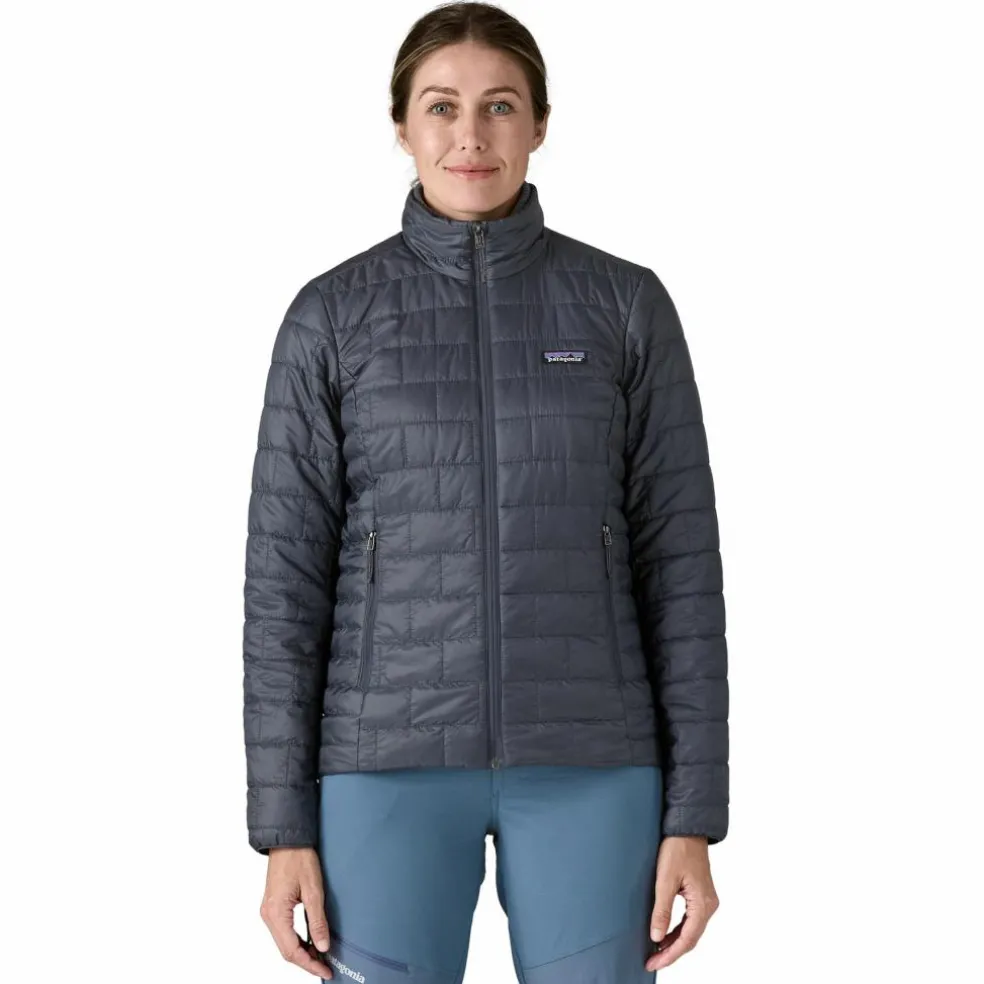Patagonia R2 CrossStrata outdoor jack dames smolder blue
