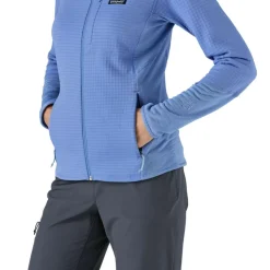 Patagonia R1 fleece vest dames abundant blue