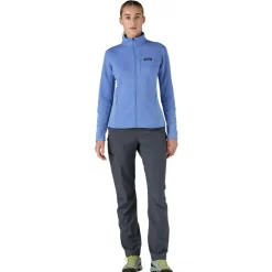 Patagonia R1 fleece vest dames abundant blue