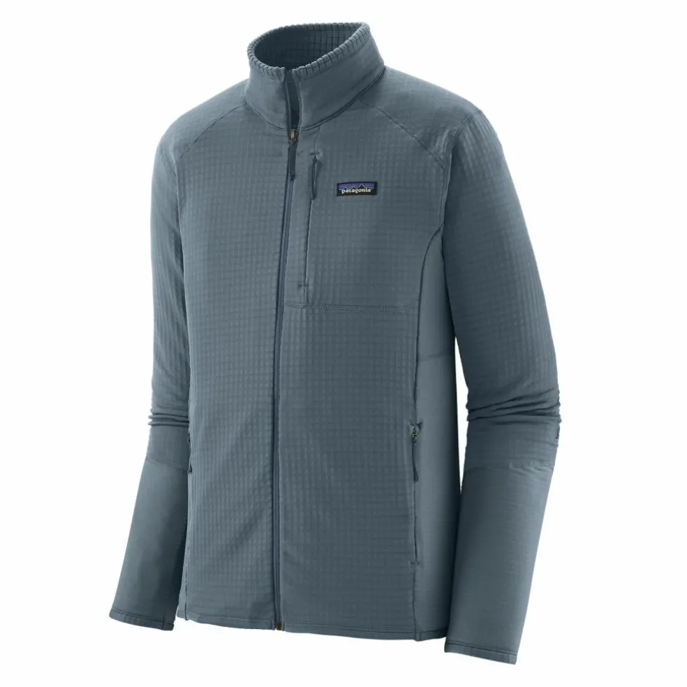 Patagonia R1 fleece vest heren utility blue