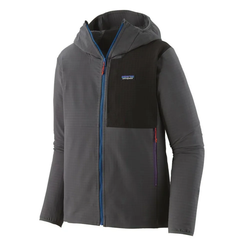 Patagonia R1 TechFace Hoody outdoor jack heren forge grey