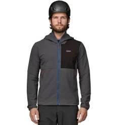 Patagonia R1 TechFace Hoody outdoor jack heren forge grey