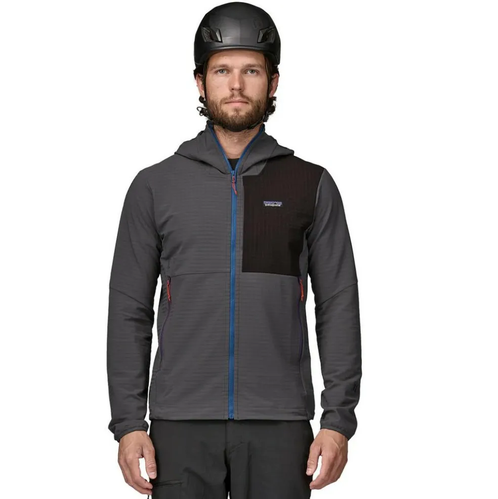 Patagonia R1 TechFace Hoody outdoor jack heren forge grey