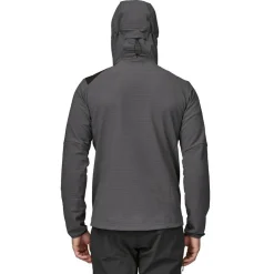 Patagonia R1 TechFace Hoody outdoor jack heren forge grey
