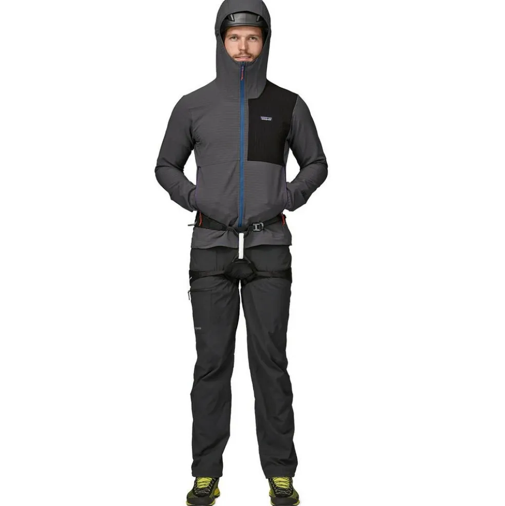Patagonia R1 TechFace Hoody outdoor jack heren forge grey