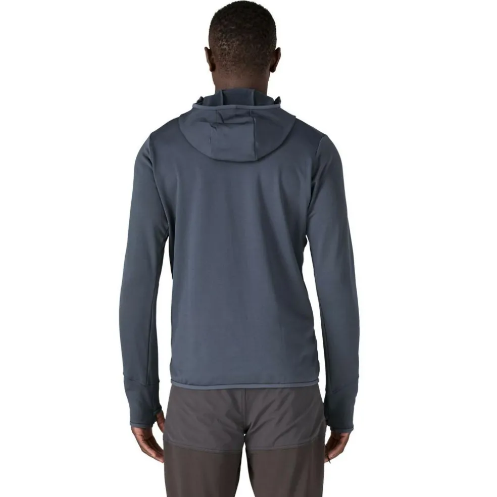 Patagonia R1 Thermal Hoody fleece vest heren smolder blue